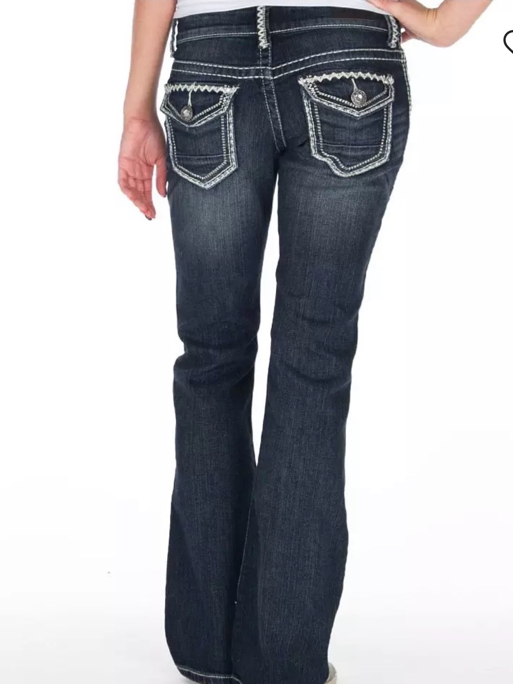 Day trip Aquarius Flare Stretch Jean size 29
